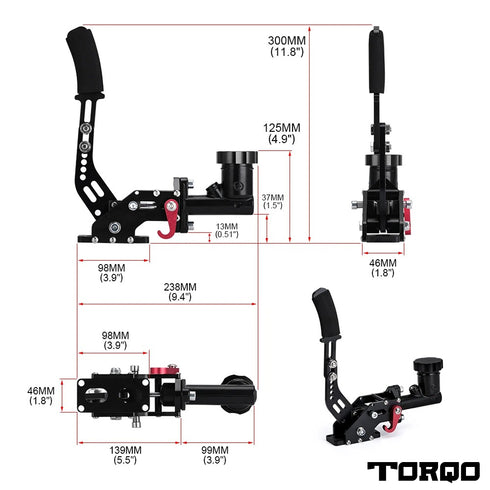Hydraulic handbrake Standard Series Type 2